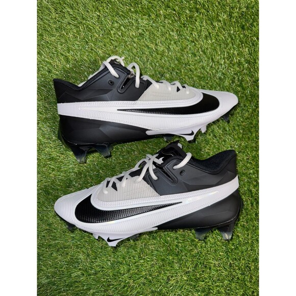 Nike Vapor Edge Elite 360 2 Football Cleats Black White FD5713-004 Mens 10.5 NEW